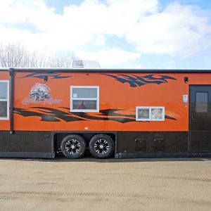 Ice Castle Ghost Rider Toy Hauler 8' x 24' Fish House
