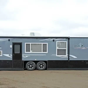 Ice Castle Pine Wood Lodge 8' X 26' Fish House